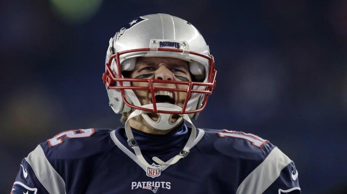 New England Patriots quarterback Tom Brady.