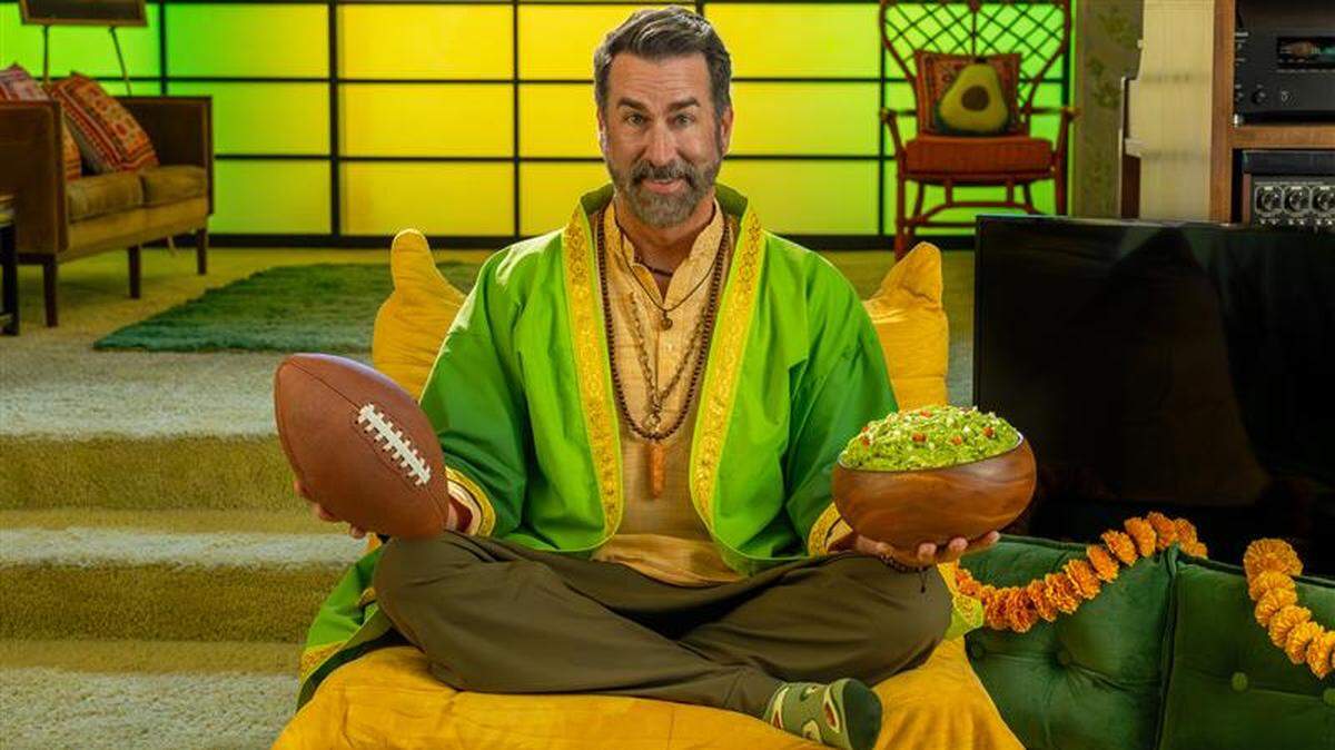 Actor Rob Riggle as the “Guac Guru.”