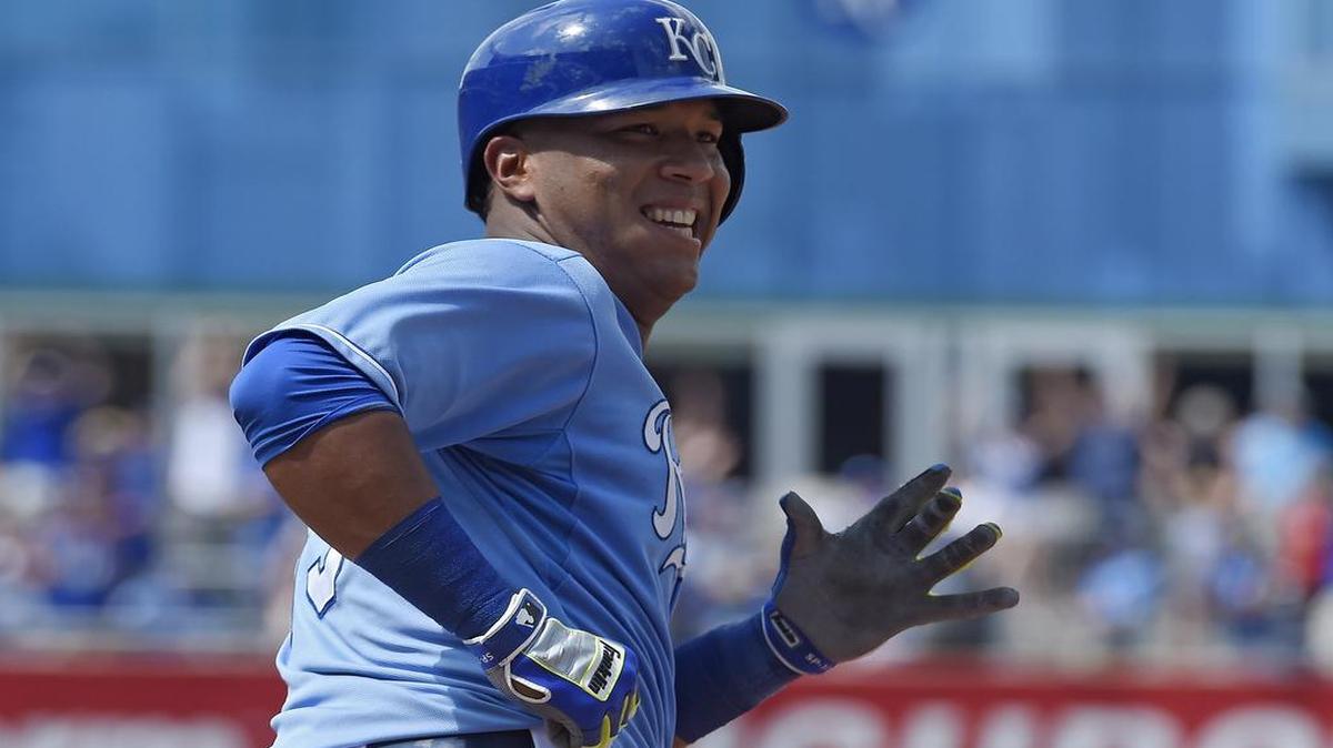 
Kansas City Royals catcher Salvador Perez.
