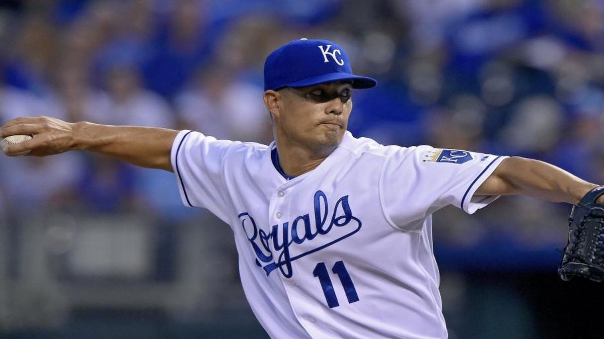Jeremy Guthrie during a game in September.