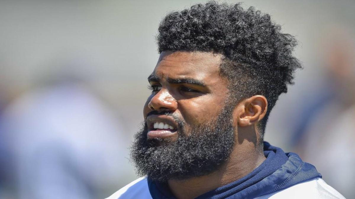 Dallas Cowboys running back Ezekiel Elliott.