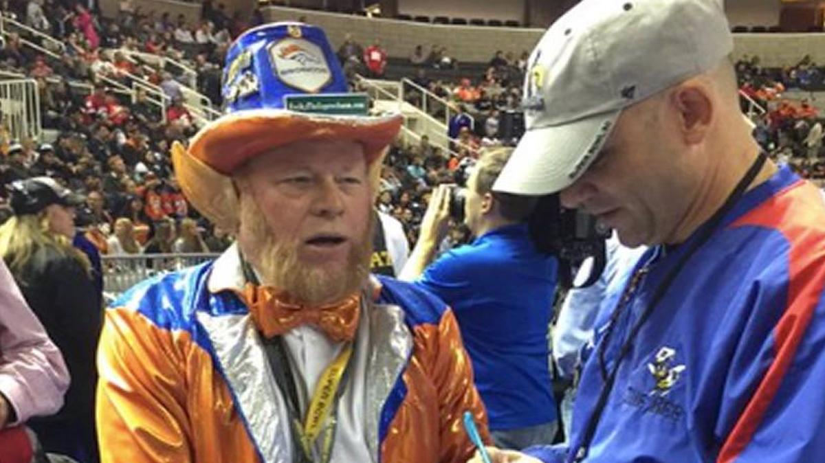 This wasn’t even close to being the weirdest thing at Super Bowl Opening Night.