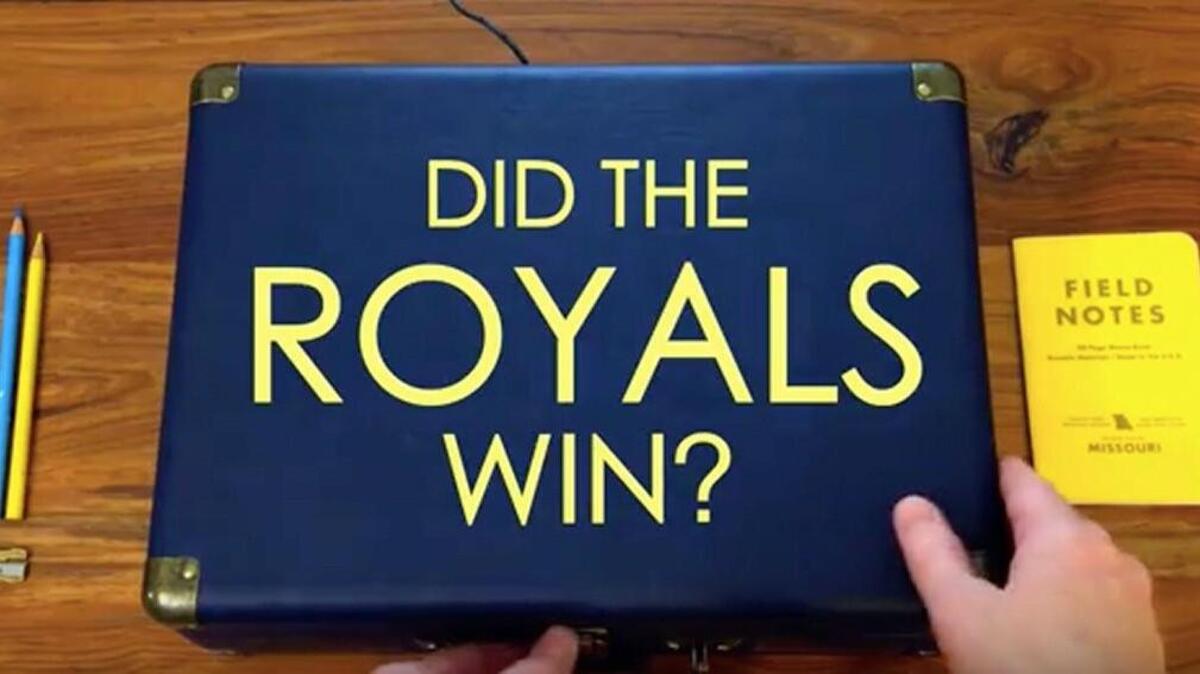 
This was from game 150 of the Royals’ season.
