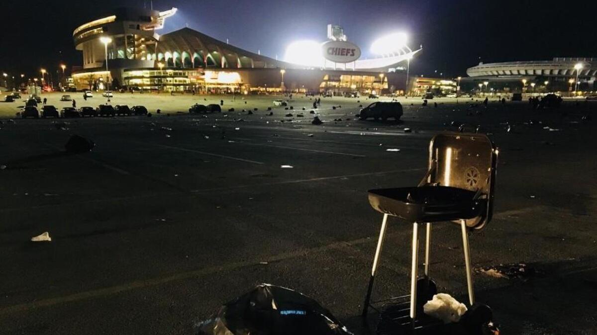 Another year. Another home playoff loss. Another abandoned grill.