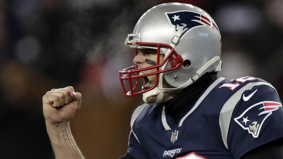 New England Patriots quarterback Tom Brady.