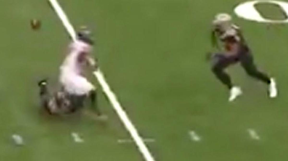 This ends in an interception.