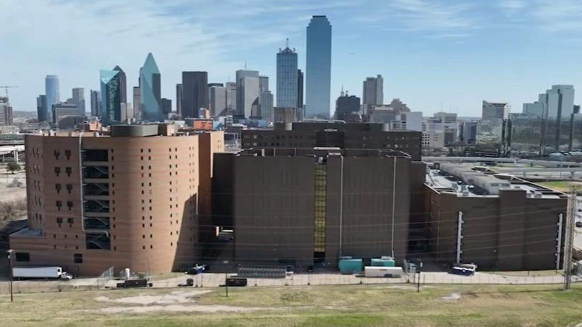 The jails at Lew Sterrett Justice Center in Dallas.