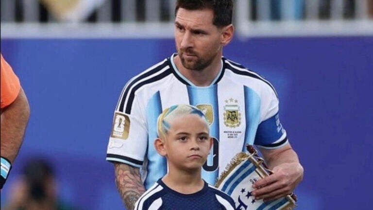 Blue Springs boy recounts walking with Lionel Messi onto field at World Cup