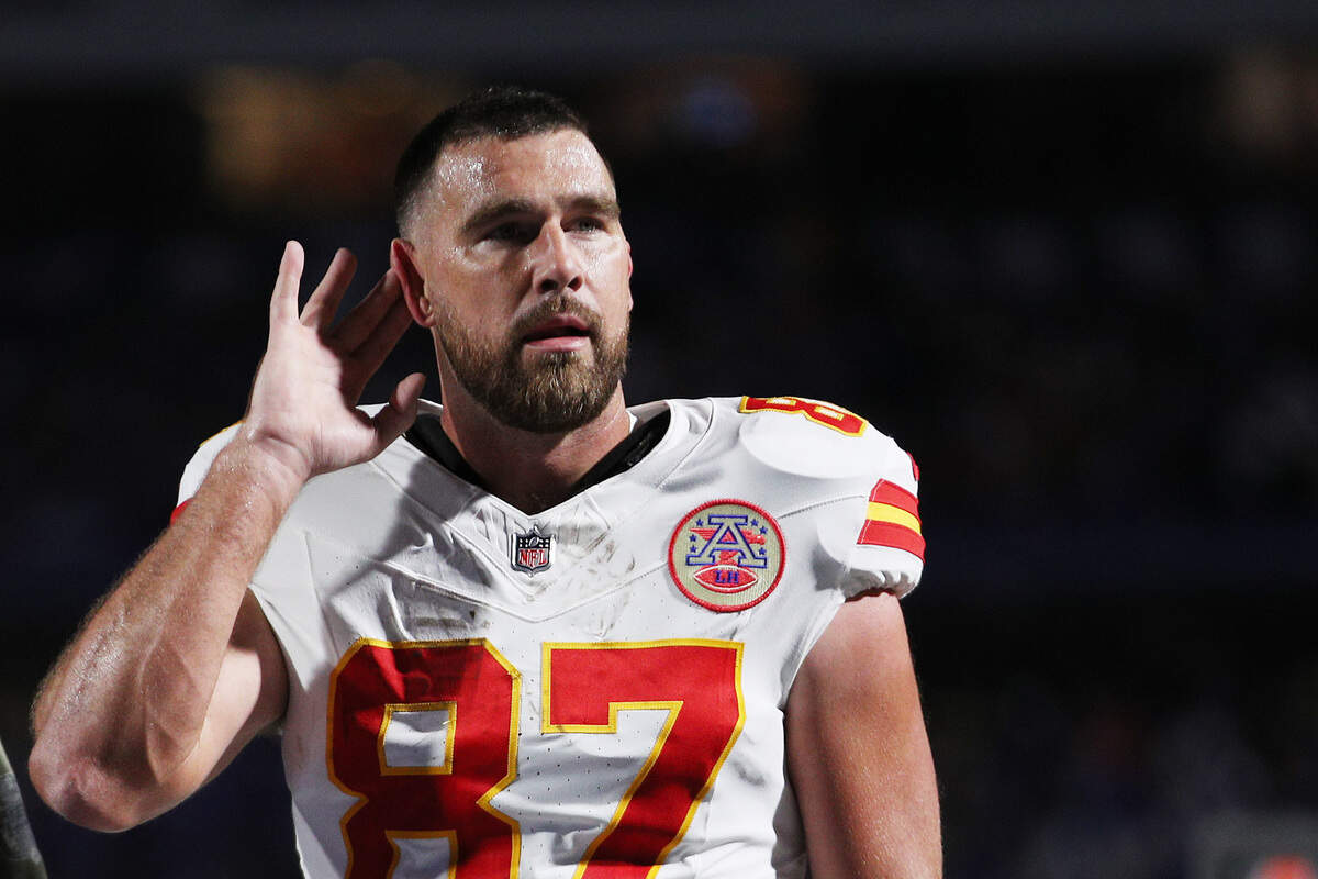 Chiefs tight end Travis Kelce made it clear he heard what Bills fans were saying during Sunday’s game in Orchard Park, New York.