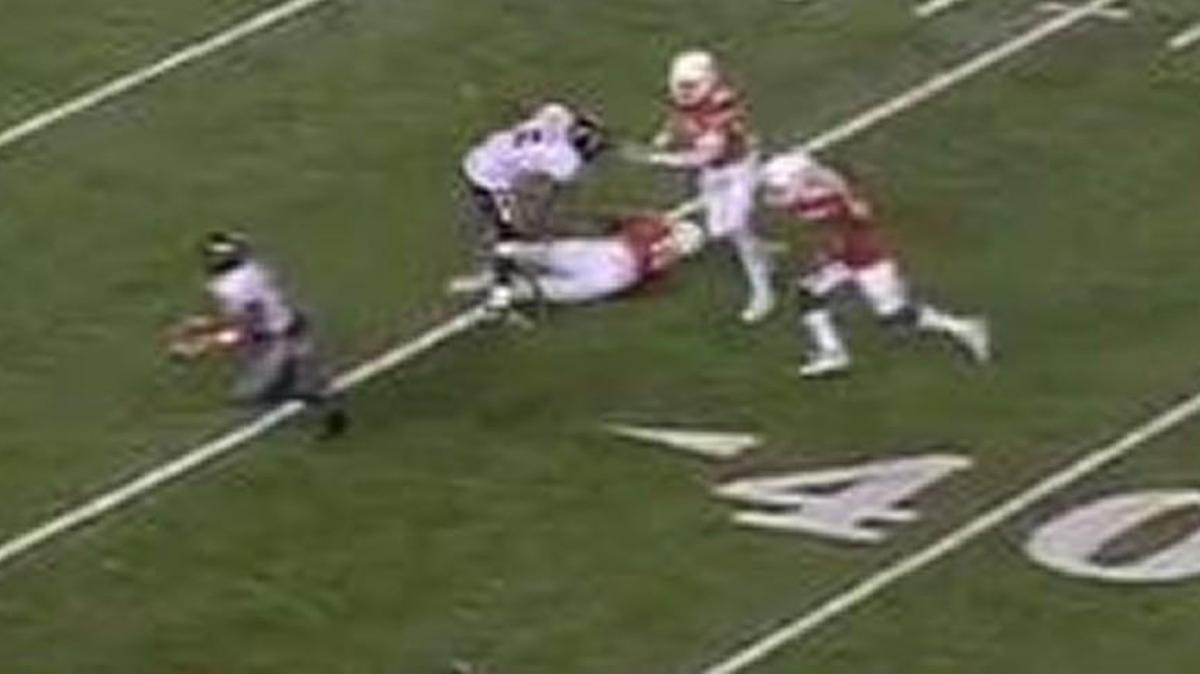 Texas thought it had an interception against Texas Tech. Instead it gave up a touchdown.
