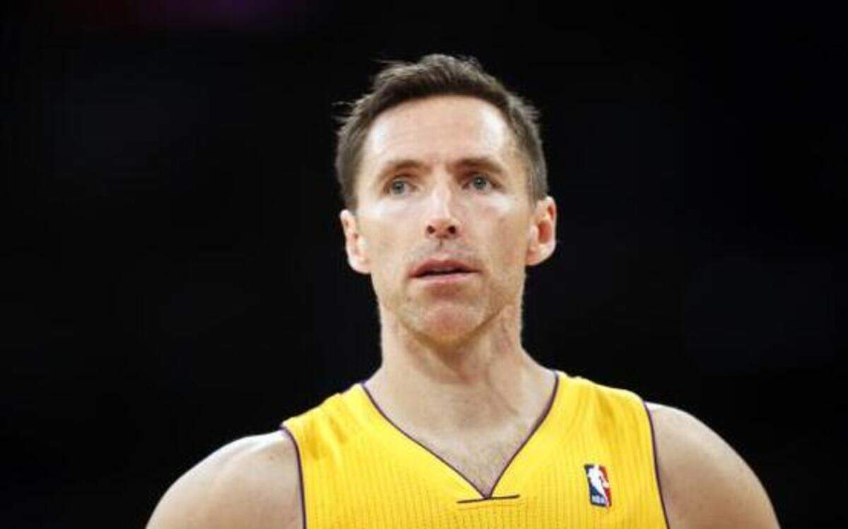 
Los Angeles Lakers guard Steve Nash.
