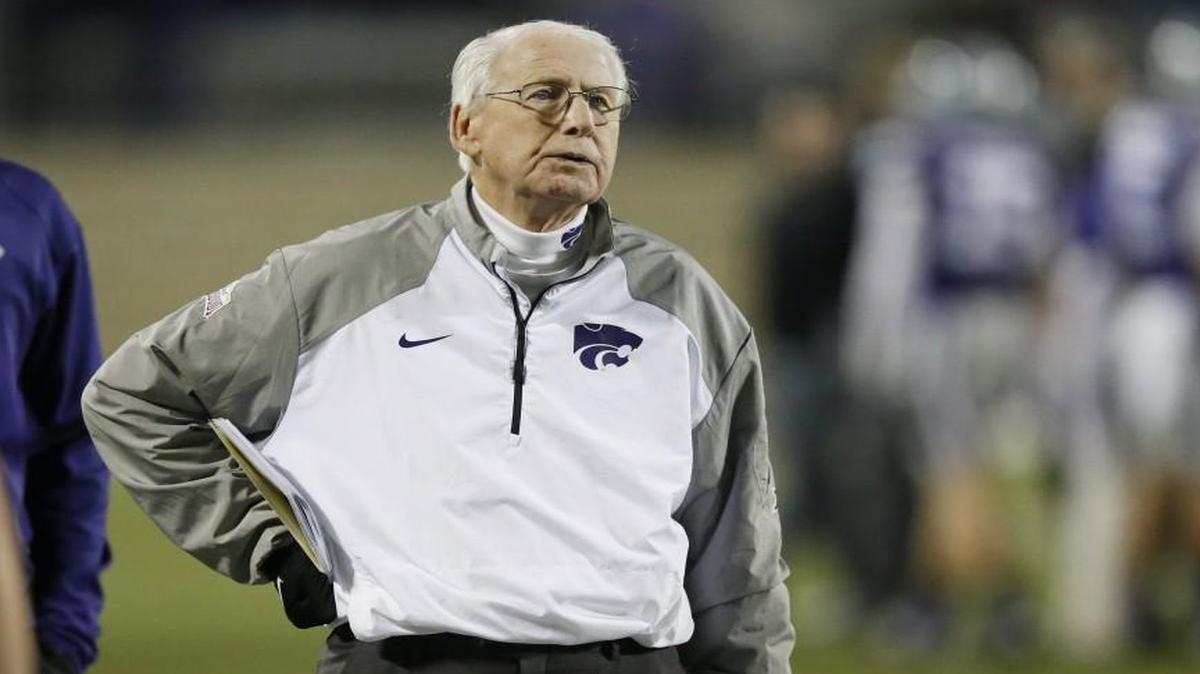 Kansas State football coach Bill Snyder.