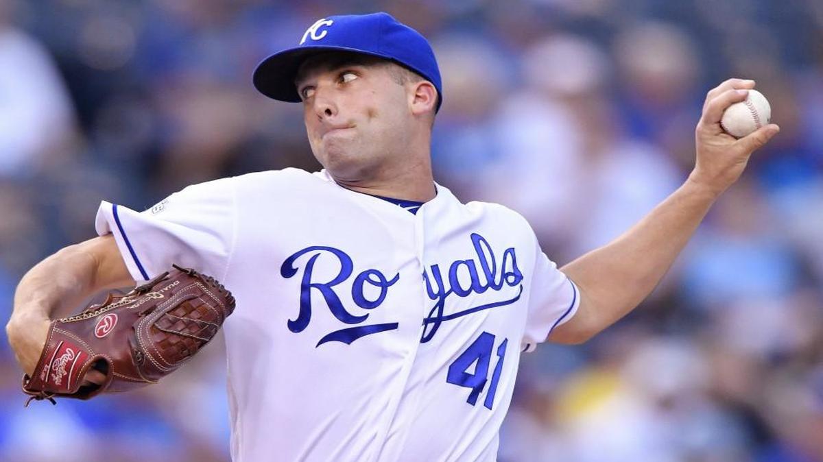 Kansas City Royals starting pitcher Danny Duffy.