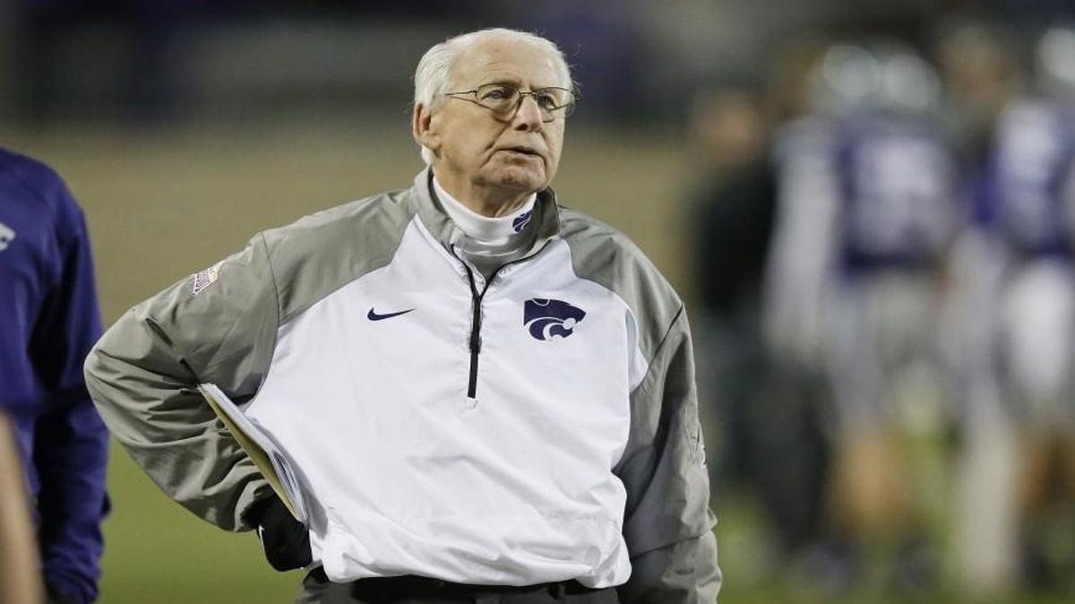 K-State football coach Bill Snyder.