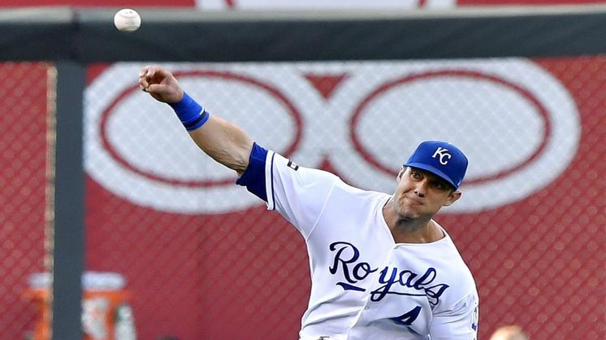 Kansas City Royals left fielder Alex Gordon.