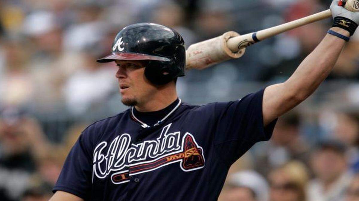 
Former Braves third baseman Chipper Jones 
