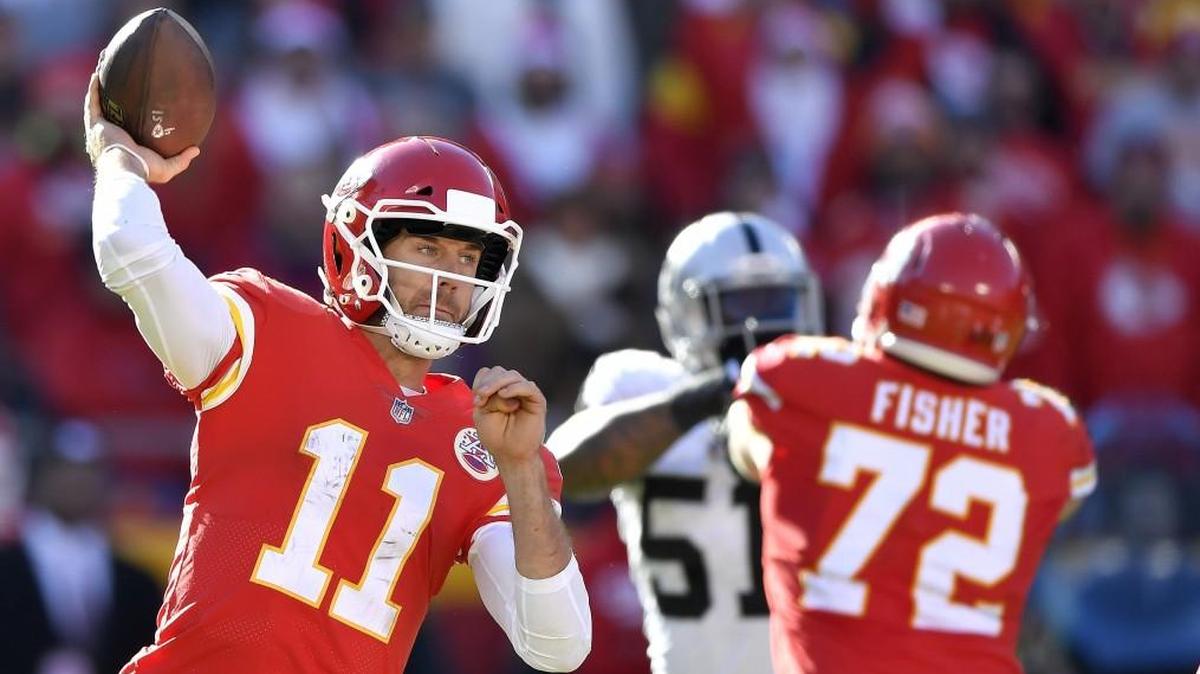 Former Kansas City Chiefs quarterback Alex Smith.