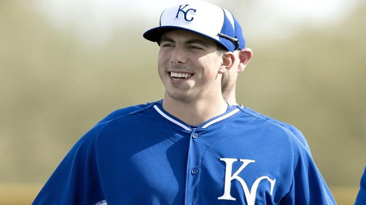 Kansas City Royals pitcher Kyle Zimmer at last year’s spring training.