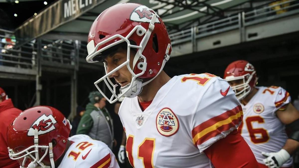 Kansas City Chiefs quarterback Alex Smith.