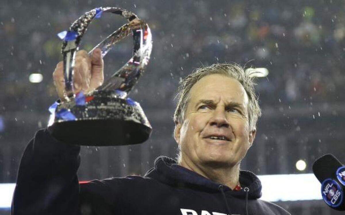 
New England Patriots head coach Bill Belichick.
