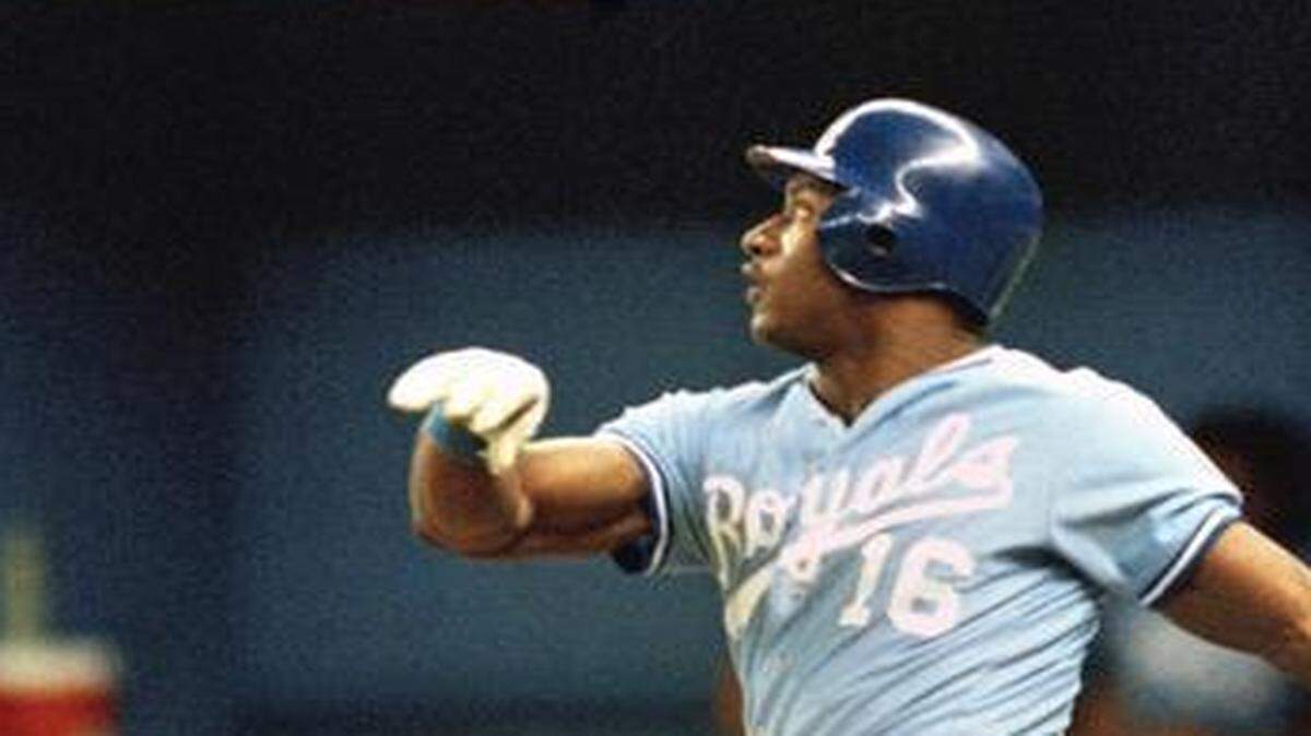 
Bo Jackson watched as he hit another 7,000-foot home run in 1989.
