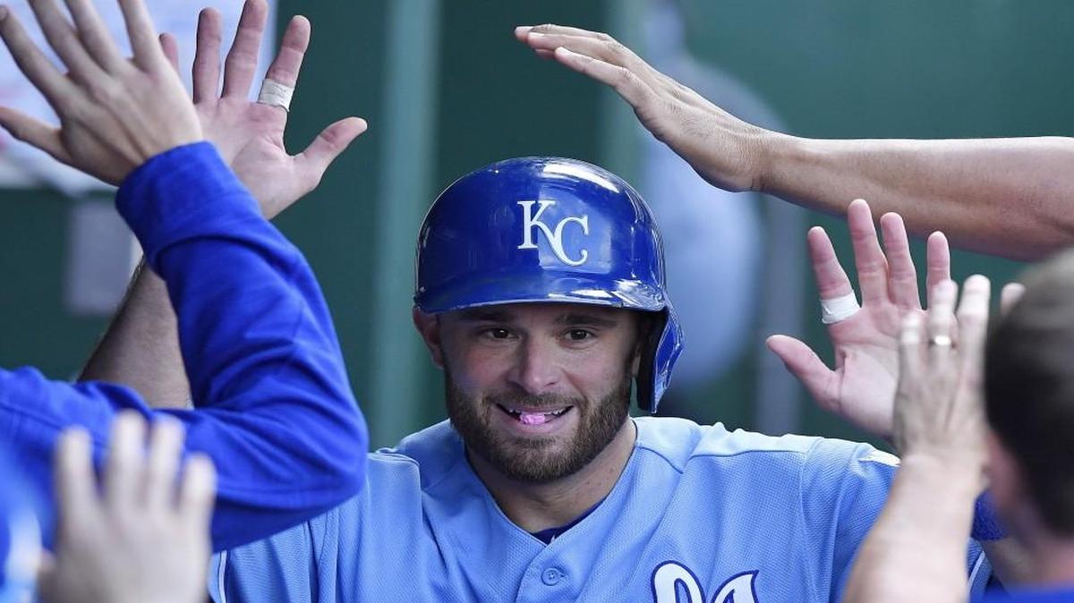 Kansas City Royals catcher Drew Butera.