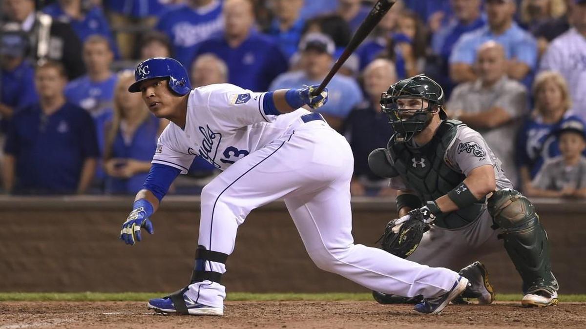 
Salvador Perez had the game-winning RBI in last year’s Wild Card Game.
