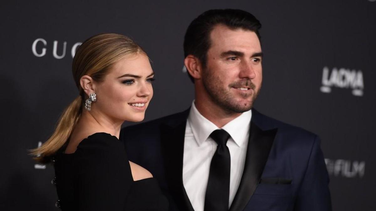 Kate Upton and Justin Verlander.