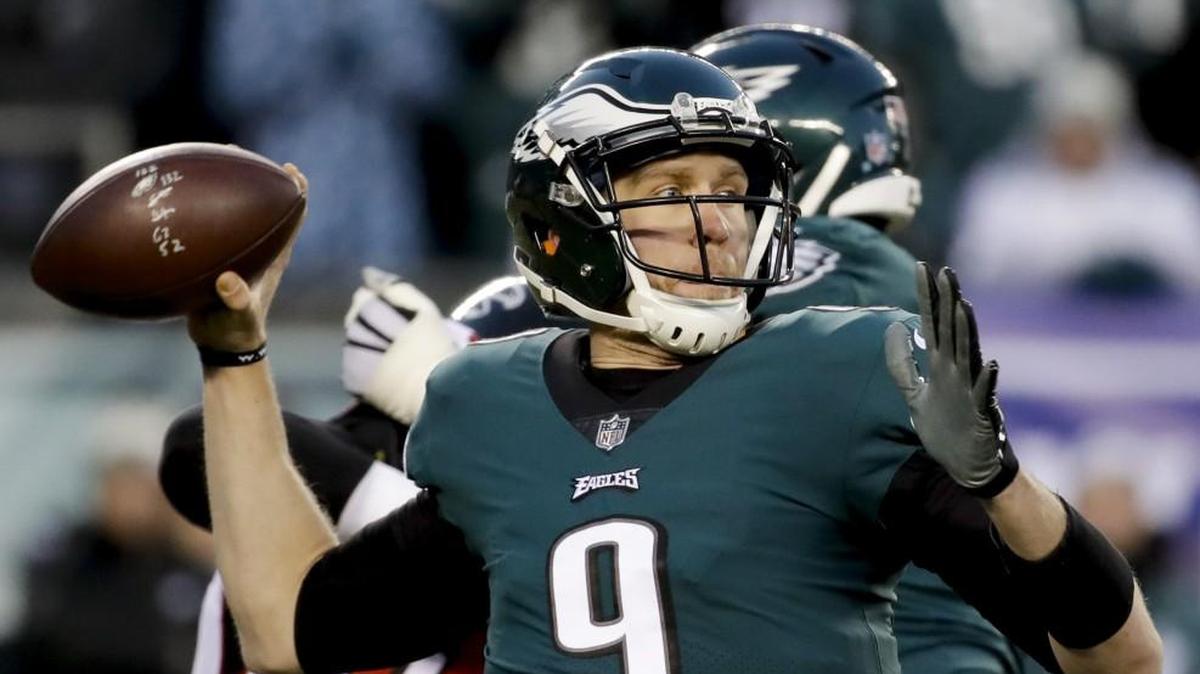 Philadelphia Eagles quarterback Nick Foles.