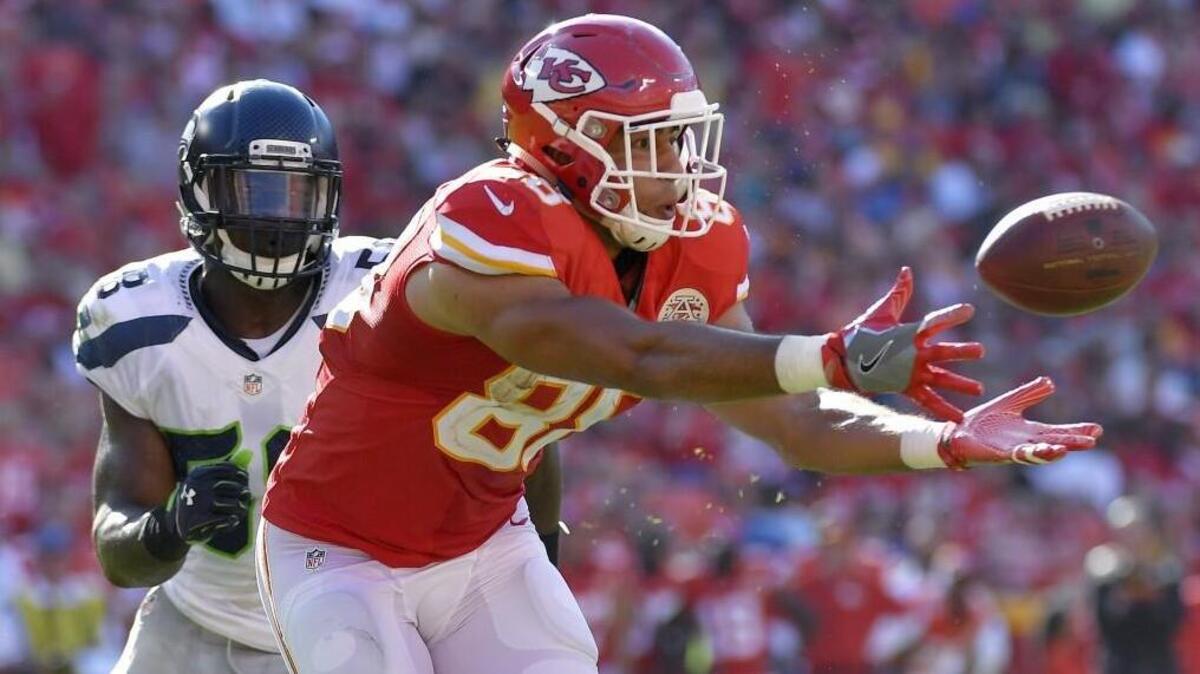 Former Kansas City Chiefs tight end Ross Travis.