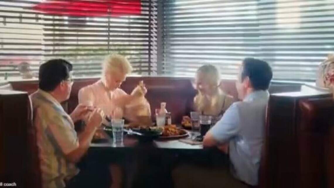 A clip from new season of ‘Ted Lasso’ shows the scene shot inside Gates Bar-B-Q