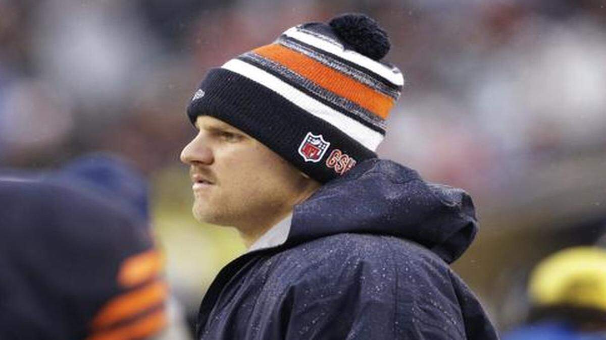 
Chicago Bears quarterback Jimmy Clausen.
