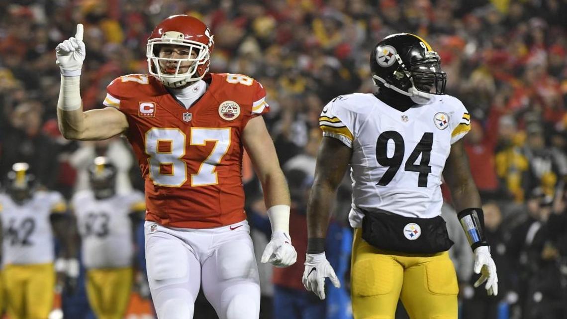 Kansas City Chiefs tight end Travis Kelce.