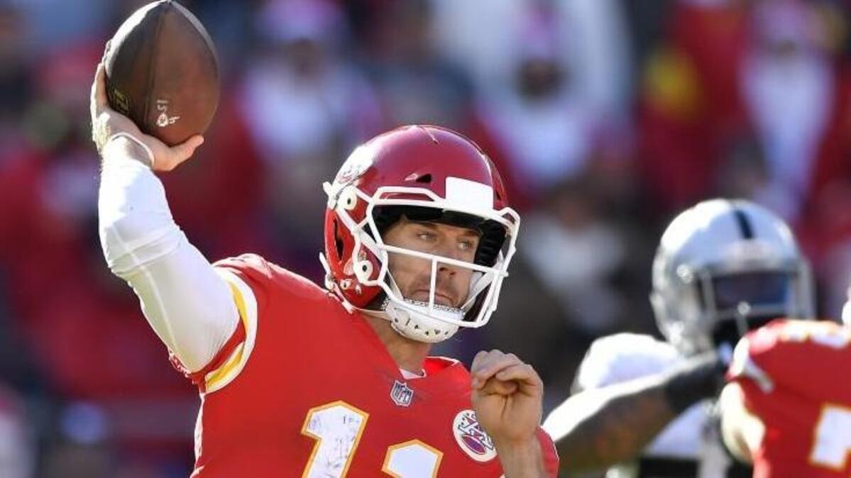 Kansas City Chiefs quarterback Alex Smith.