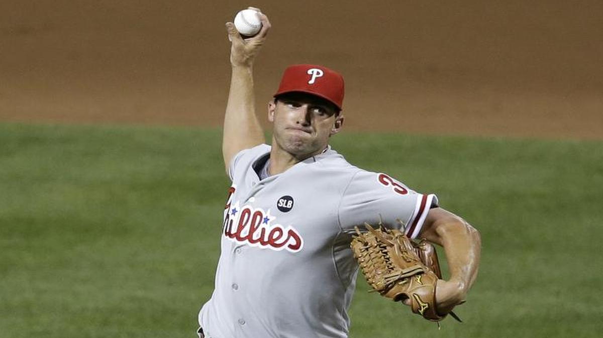 
Philadelphia Phillies relief pitcher Jeff Francoeur.
