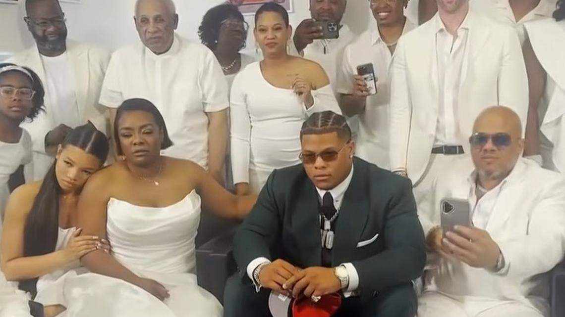 Peter Woods was with his family when the Chiefs selected him Thursday in the NFL Draft.