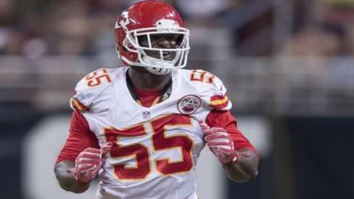 Kansas City Chiefs linebacker Dee Ford.