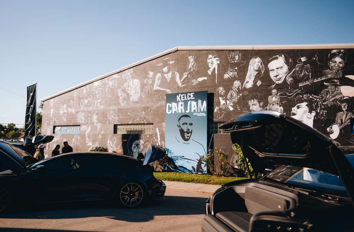 Kelce Car Jam was held at Knuckleheads.