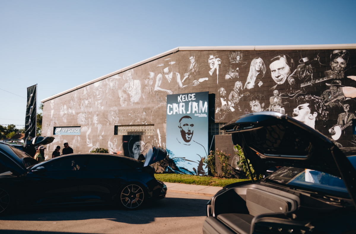 Kelce Car Jam was held at Knuckleheads.