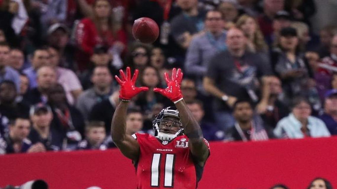 Atlanta Falcons wide receiver Julio Jones.