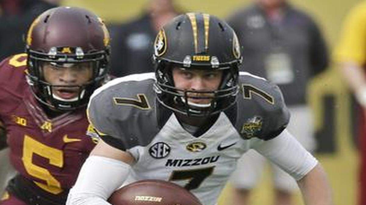 
Missouri quarterback Maty Mauk.
