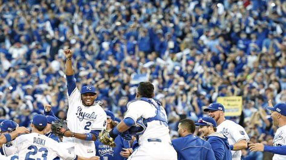 
The Royals celebrated after advancing to the World Series last October.
