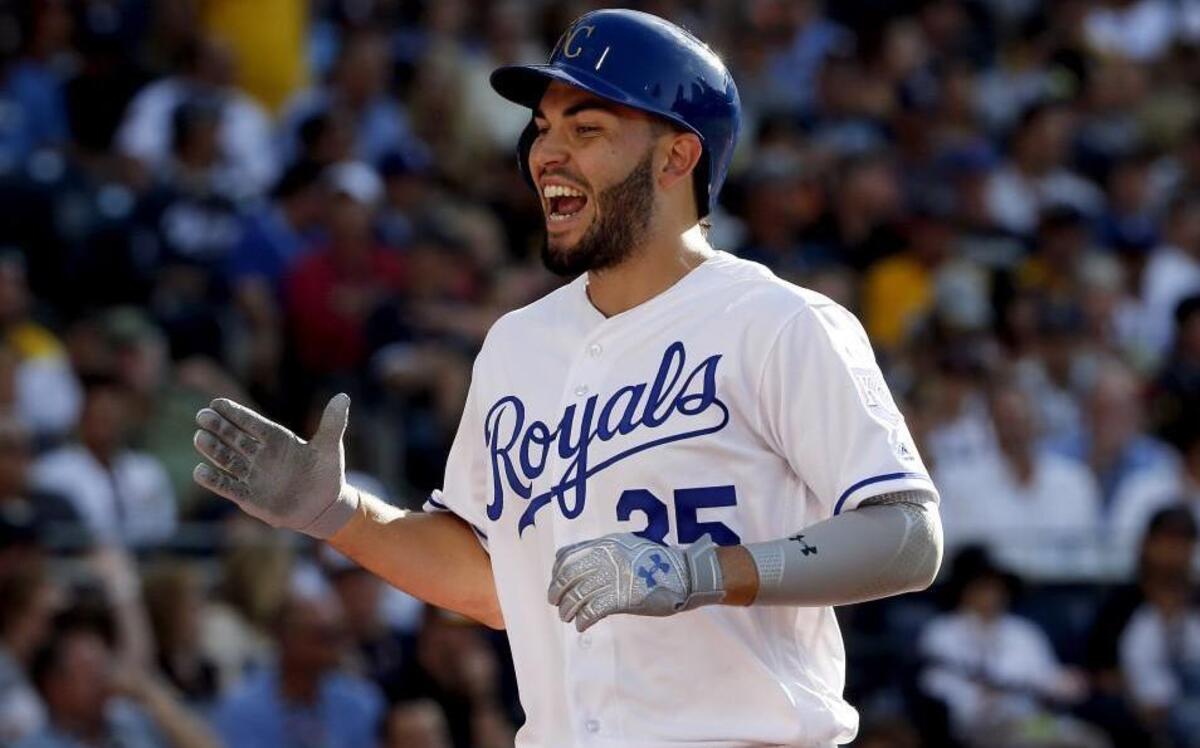 Eric Hosmer was fired up after his solo homer in Tuesday’s All-Star Game.