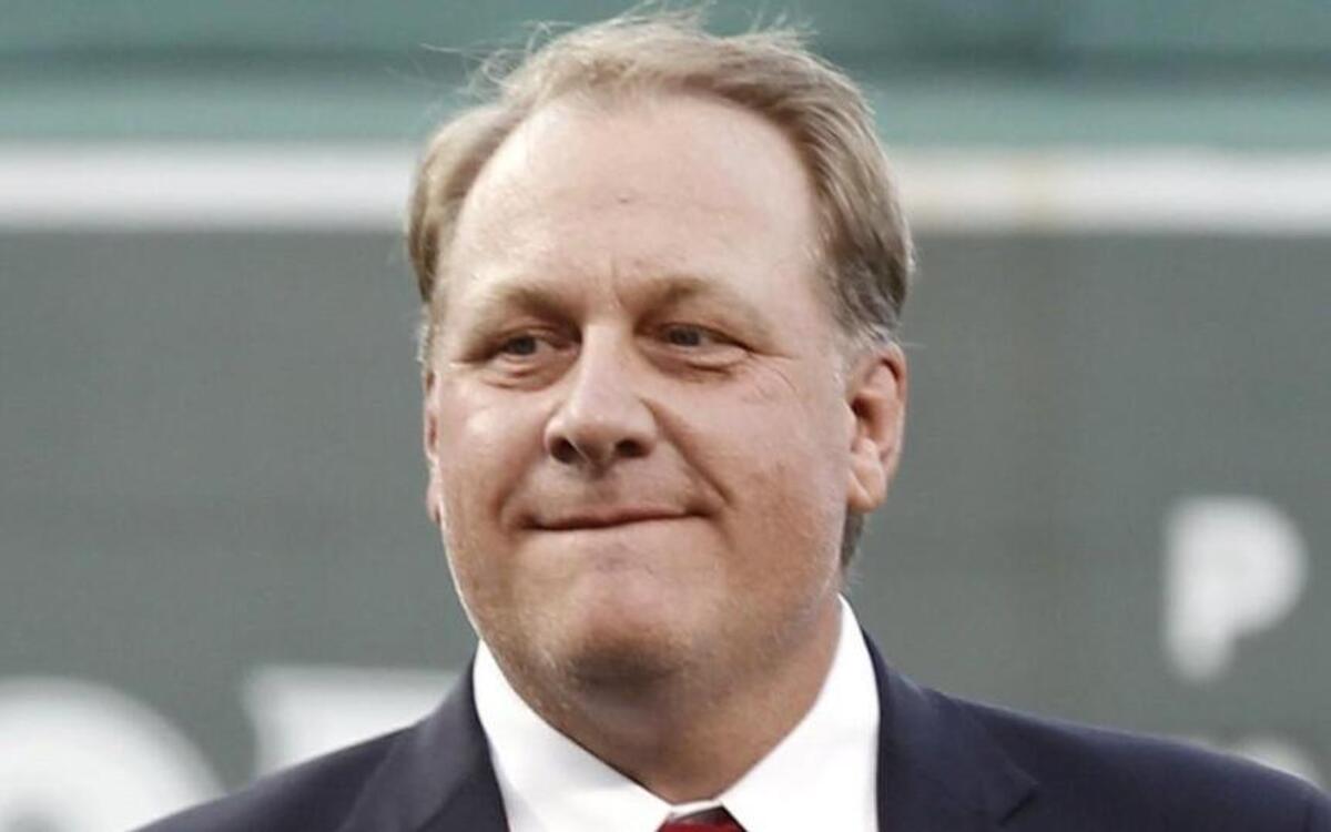 Former Boston Red Sox pitcher Curt Schilling.