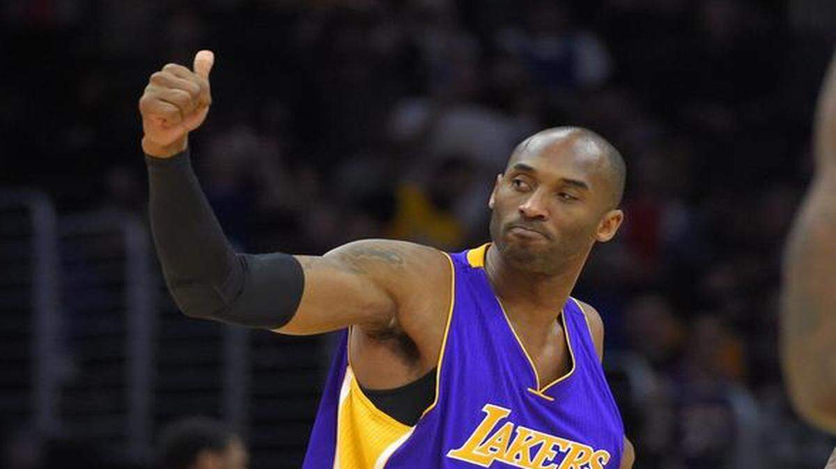 
Los Angeles Lakers guard Kobe Bryant.

