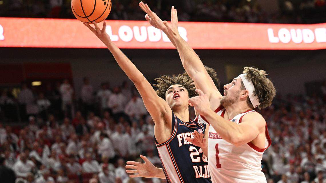 Illinois star had Kansas City cheering section for Sunday’s win at No. 5 Nebraska