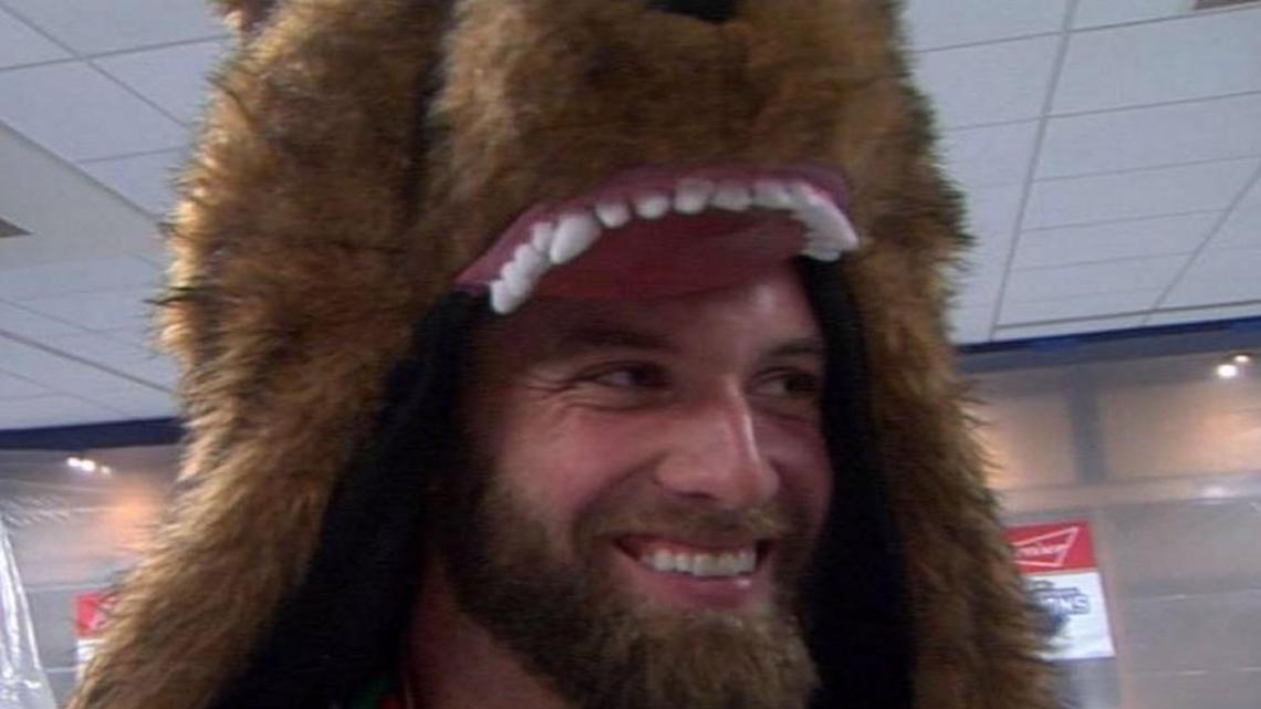 We won’t soon forget Danny Duffy’s bear suit, which he wore in the clubhouse after the Royals won the American League Central for the first time.