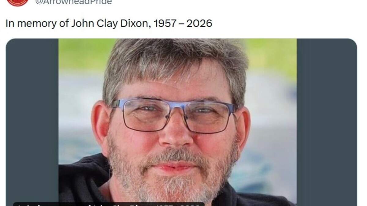 John Dixon passed away on Wednesday.