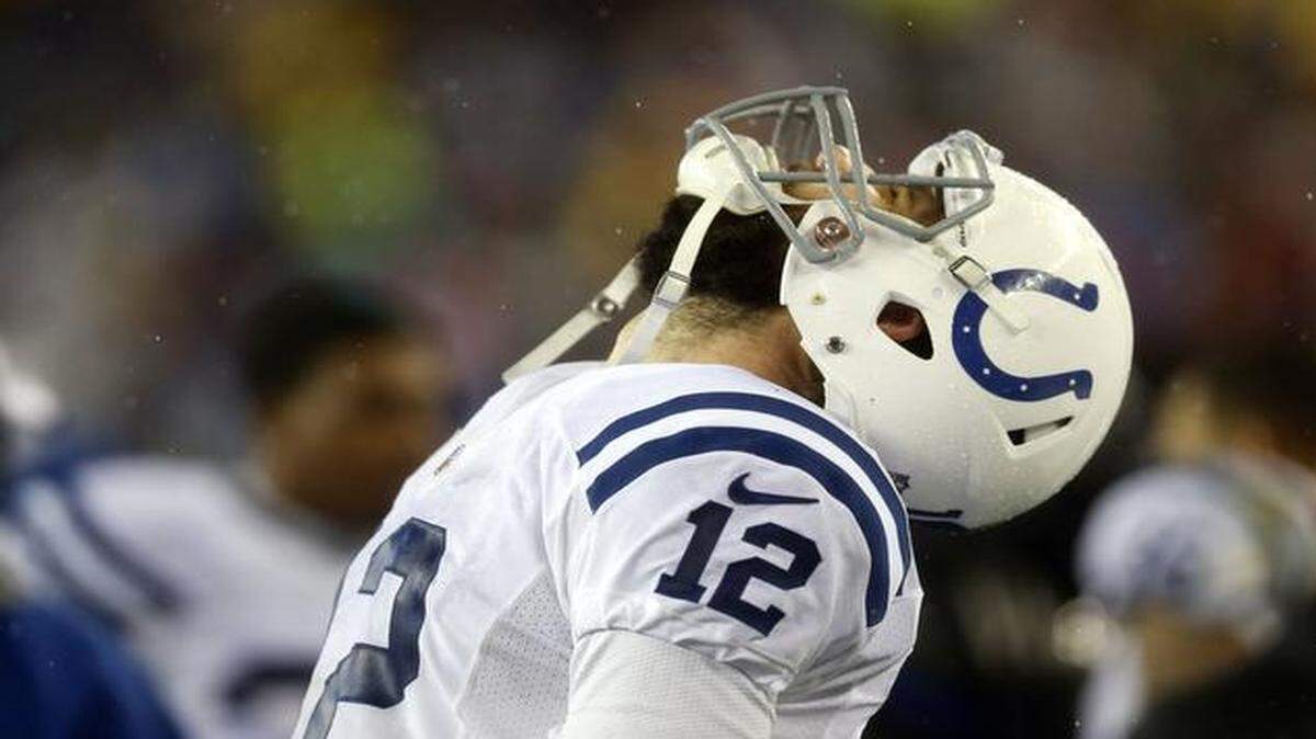 
This wasn’t Indianapolis Colts quarterback Andrew Luck’s reaction after hearing about the team’s proposal for a nine-point touchdown.
