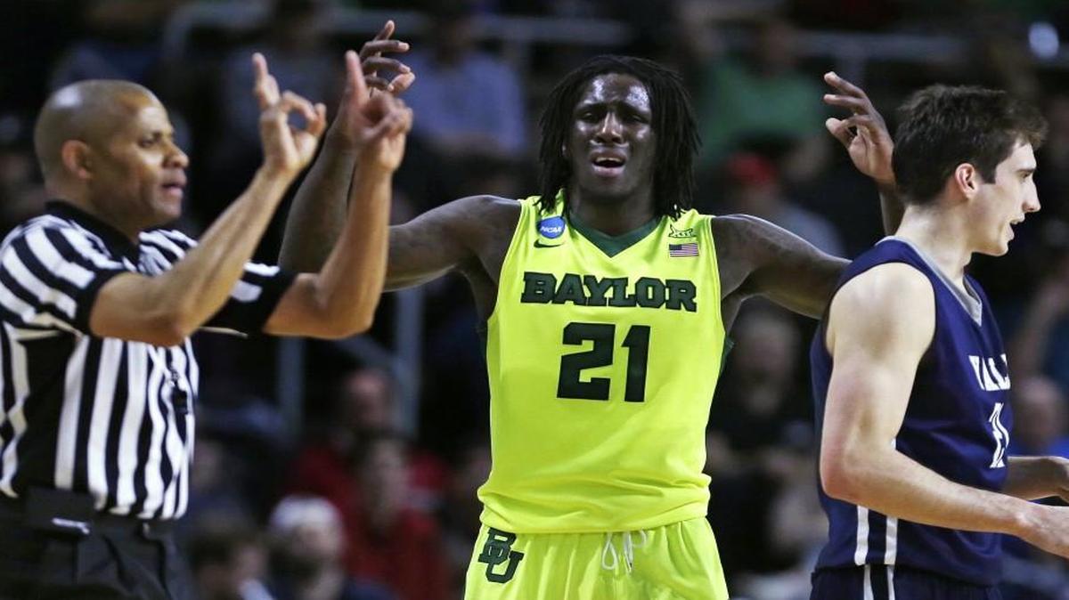 Baylor forward Taurean Prince was not happy to learn that he had been charged with a foul in the second half against Yale.
